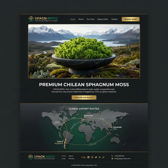 智利麦哲伦水苔SAG植物检疫认证与国际质量标准文件 — EcoSphagnum出口合规